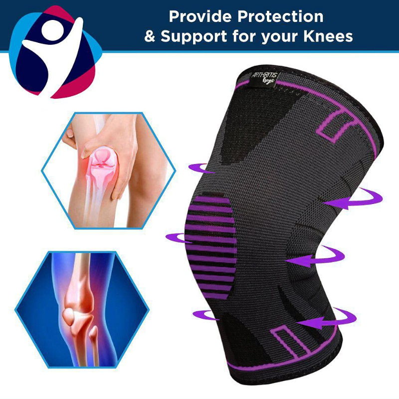 Arthritis Hope Knee Compression Sleeve for Men and Women