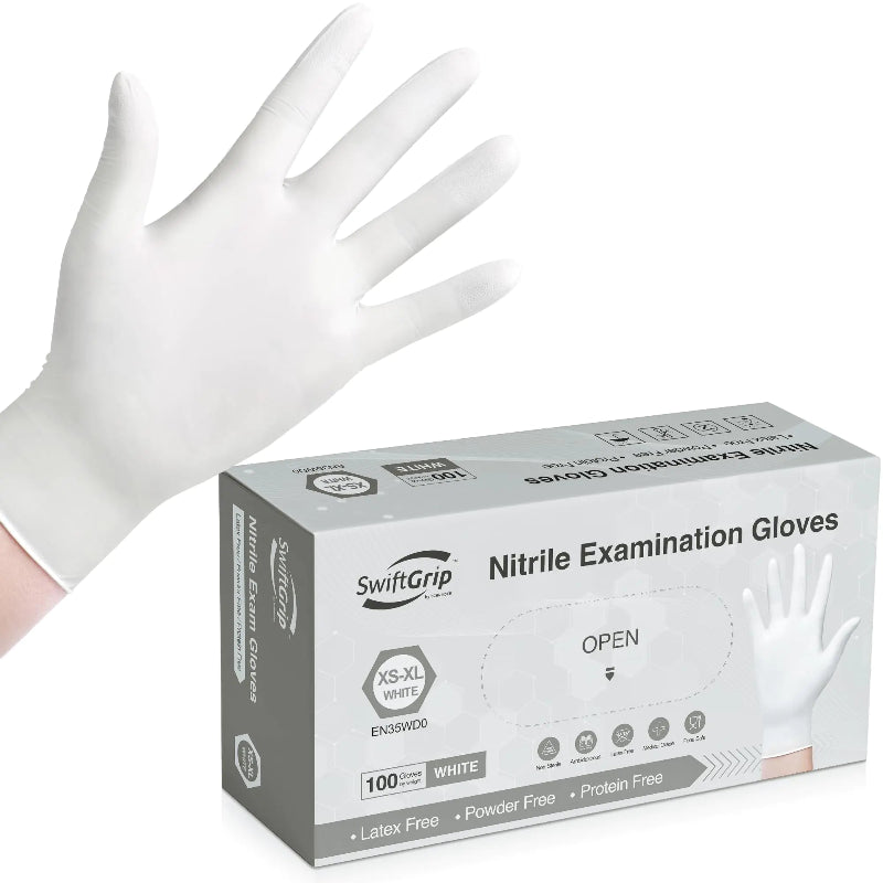 Swift Grip Disposable Nitrile Gloves