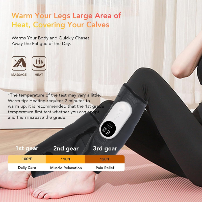 Leg Massager for Circulation and Pain Relief