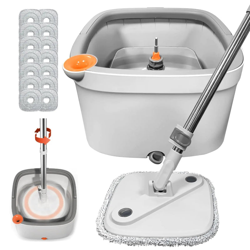Tikaa Atok Spin Mop and Bucket